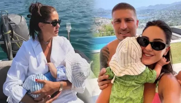 Survivor Sahra'dan mutlu aile pozu